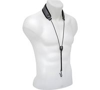 BG Cordón de cuero para saxofón - mosquetón de metal