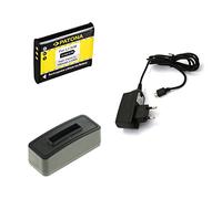 BG de akku24 batería, cargador y fuente de alimentación para Pentax X70, Optio I-10, Optio RZ10, Optio RZ18, Optio WG-1, Optio WG-1 GPS, Optio WG-2, Optio WG-2 GPS, WG-3 GPS, WG-10 - Pentax D-Li92