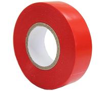 BG Electrical Cinta aislante, 20 metros, color rojo