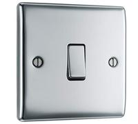 BG Electrical Crompton Lamps - Bombilla LED (13,5 W), color plateado