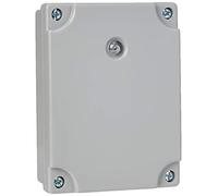 BG Electrical IP54 Dusk-Till-Dawn - Interruptor de Temporizador con Sensor de luz para Exteriores, Color Gris