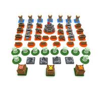 BG Expansions Pack Base de Mejora para Root™ | 51 Piezas en 3D | Tokens para Mejorar Tu Experiencia de Juego | ROOT001