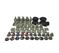 BG Expansions Pack Completo para Nemesis - 81 Piezas | Accesorios de Escenografía y Tokens para Nemesis™ | Componentes para Sobrevivir al Ataque de los Intrusos | Escenografía y Accesorios