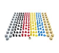 BG Expansions - Pack Completo Premium para Ark Nova | 169 Tokens 3D para Juego Base | Animales, Recintos y Edificios Detallados | Accesorios Compatibles, Fáciles de Agarrar y a Todo Color