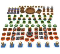 BG Expansions - Pack Completo Premium para Root | 108 Tokens 3D Compatibles con Juego Base y Expansiones Los Ribereños y El Mundo Subterráneo | Accesorios Detallados y a Todo Color