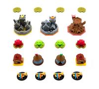 BG Expansions Pack de Mejora para la expansión The Homeland, Hirelings y Landmarks de Root - 56 Piezas