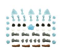 BG Expansions - Pack de Naturaleza para Frosthaven™ | 50 Piezas | Tokens de Hielo, Rocas, Árboles y Cristales | Accesorio Detallado para Escenografía