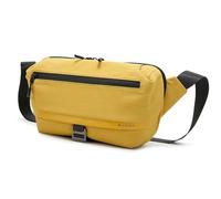 BG FUTURE AESTHETICS Riñonera impermeable para hombre, ahorra espacio, ligera, diaria, viajes, deportes al aire libre, amarillo, Contemporáneo