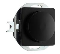 BG Oxford Interruptor de Luz LED Regulable sin Marco, 10AX, Negro