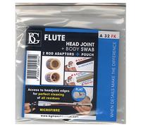 BG Paño de limpieza para flauta - cabeza y cuerpo