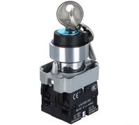 BG21 BG33 Interruptor de botón giratorio de bloqueo automático con clasificación de 10 A 600 V, adecuado para equipos de control eléctrico y para aplicaciones de maquinaria industrial (puntos