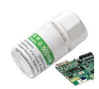 BGA - Bolas de soldadura, 25000 gránulos | 0,3/0,4/0,45/0,5 mm, flujo de soldadura - para teléfono móvil, placa base, microchip, máquina de la industria electrónica de alta precisión