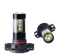 BGADYWEUA Bombilla para coche LED PSX24W 5202 Luces Antiniebla Para Coche | Kit de Luces LED de Repuesto H16 Bombilla Para 80W Luz De Circulación Diurna Para DRL Lámpara Faro Led