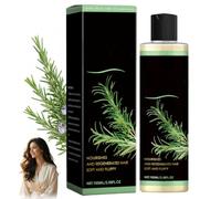 BGASWR Champú de Romero 100ml - Champú Fortalecedor con Aceite de Romero y Queratina - Para Cabello Seco y Dañado - Anti-Frizz - Cuidado Diario Suave