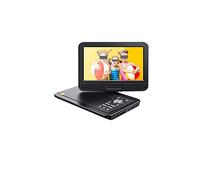 BGAZA Actualización de 12.5 "portátil DVD Jugador con 10.5" HD Pantalla giratoria, batería Recargable de 6 Horas for automóvil/niños, cabecera de automóvil