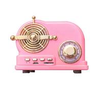 BGAZA De Carga USB Altavoz Bluetooth inalámbrico Retro Pasado de Moda del Altavoz portátil del TF Tarjeta de Radio FM Teléfono Altavoz de la computadora