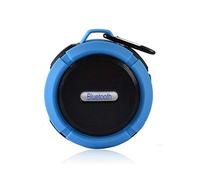 BGAZA Estéreo portátil Altavoz Bluetooth inalámbrico for Exteriores música Altavoz de subgraves Deportes de Sonido Mini Altavoz Portátil Bluetooth Bass(Blauw)