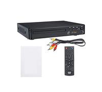 BGAZA HD 1080P con AV Media de Cable DVD Jugador for TELEVISOR Música 5.1 Entretenimiento de Sonido Envolvente USB Compatible All Region Free Home Movie Free Home