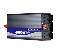 BGAZA Inversor de 3000/4000/5000 W, convertidor de CC de 12 V, 24 V y 48 V a CA, Transformador, inversor de Potencia con Pantalla Digital Doble Solar(4000W,48V_60HZ)
