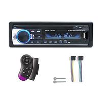 BGAZA Radio de automóvil Player Estereo Bluetooth Car Mp3 Jugador 60WX4 FM Música de Audio de Radio estéreo USB/SD con en Dash Aux Aporte(B)