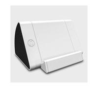 BGAZA Sensor Subwoofer Amplificador Mini Smart Mobile Wireless sostenedor del Soporte del teléfono de Altavoz Altavoces portátiles al Aire Libre Audio for Regalo(Bianco)