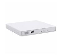 BGAZA Unidad óptica Externa DVD ROM CD RW USB 2.0 CD/DVD Jugador Combo Reader Escribe Portatil for Mac OS(Silver)