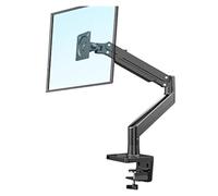 BGBVVV Brazo de resorte de Gas, soporte de Monitor de escritorio con pantalla de arco curvo de 22-40 pulgadas, rotación de 360, brazo de montaje de Monitor de 3-15kg con puerto USB 3,0(Nero)