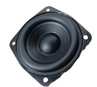 BGDIEAKIN 1 Uds. Subwoofer con sobrepeso de 3 Pulgadas 4 ohmios 15 vatios Gran Lado R Doble magnético de Larga duración Fiebre HiFi Altavoz for el hogar o el Coche