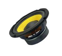 BGDIEAKIN 1 Uds. Subwoofer Redondo de 6,5 Pulgadas 4 Ohm 60 vatios Altavoz de Borde de Goma magnético Doble Sistema de Sonido de Cine en casa