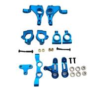 BGDIEAKIN Accesorios metálicos for TA-Miya XV02 RC 1/10, Coche de Control Remoto XV-02 Pro, Copa de dirección C, Juego de Piezas de Copa Trasera del Asiento(Sky Blue)
