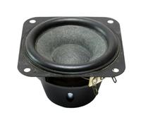 BGDIEAKIN Altavoz de Rango Completo de 2,75 Pulgadas, 8 Ohm, 7,5-15W, Bandeja de Papel con Borde de Goma, Altavoz cónico, 1 Uds.