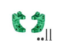 BGDIEAKIN Bujes Delanteros C de aleación 7075 for AR-RMA 1/10 for Go-rgon Mega 550 Vorteks 2WD Fury Quake(grün)