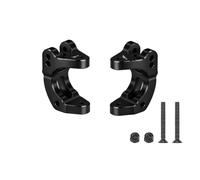 BGDIEAKIN Bujes Delanteros C de aleación 7075 for AR-RMA 1/10 for Go-rgon Mega 550 Vorteks 2WD Fury Quake(Schwarz)