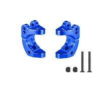 BGDIEAKIN Bujes Delanteros C de aleación 7075 for AR-RMA 1/10 for Go-rgon Mega 550 Vorteks 2WD Fury Quake(Blauw)
