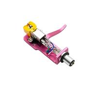 BGDIEAKIN Cartucho y lápiz óptico for Tocadiscos AT91, Aguja for or-tofon Pioneer PL-A450, PL-15D, PL-510A, PL-55DX, PL-55X, PL-150(Pink)