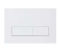 BGDIEAKIN Placa de botón de Descarga Doble Compatible con Panel Blanco de Las Series for GE-Berit Sigma 20 01 30 UP300 y UP320 con Piezas de Tanque de Inodoro Ocultas