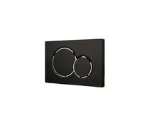 BGDIEAKIN Placa de botón de Descarga Doble, Repuesto Negro Mate, Compatible con Accesorio de Inodoro for GE-Berit Sigma01 115.770.DW.1 y UP300 UP320