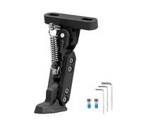 BGDIEAKIN Soporte de pie Ajustable for Xiao-mi 4 4Pro 4Lite 4 Ultra F20 F30 F40, Accesorios for Patinete eléctrico, Pieza de Soporte de estacionamiento Lateral(Schwarz)