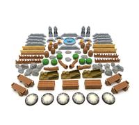 BGExpansions - Pack Completo de Escenografía para El Señor de los Anillos: Viajes por la Tierra Media | 77 Piezas | Compatible con Juego Base y Expansiones Sendas Sombrías y Vientos de Guerra