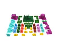 BGExpansions - Pack de Mejora para The Ketchup Mechanism & Other Ideas - Food Chain Magnate™ | 43 Piezas | Restaurantes Asiáticos, Cafeterías, Edificios y Parques