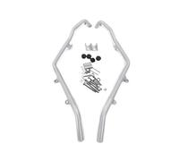 BGFFDSZ Accesorios for Motocicleta: Barra Protectora de Motor, Deslizadores de chasis, Parachoques y Protector anticaídas. Compatible con Honda ADV 350 2022-2023.(Silver 2024-2025)