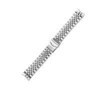 BGFFDSZ Compatible con correa de reloj Seiko de acero con pasador de resorte de 2,5 mm, serie Abalone Turtle SRPA21 SRP777 SRPC25 SRP773, correas de reloj impermeables for caballero.