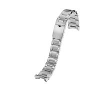 BGFFDSZ Compatible con correa de reloj Tudor Black Bay 79230 79730 Heritage Chrono, pulsera acero inoxidable macizo, sin remaches(Silver with Rivet)