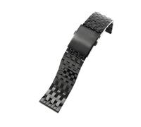 BGFFDSZ Compatible con Diesel DZ4316 DZ7395 DZ7305 DZ7330 4358 Reloj de 24 mm, 26 mm, 28 mm y 30 mm Correa de acero inoxidable resistente for hombre(DS-G02-Black,22mm)