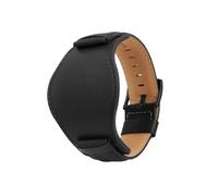 BGFFDSZ Compatible con Fossil Panerai, un reloj de cuero base y correa piel vacuno for hombre, 22 mm 24(Black Black,22mm)