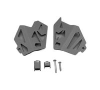 BGFFDSZ Compatible con Kawasaki Z800 2013, 2014 y 2015. Protector de Motor, Cubierta de inyectores, carenado y chasis de Aluminio.(Titnaium)