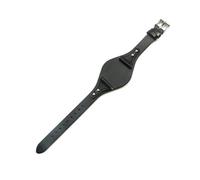 BGFFDSZ Correa de piel de becerro de primera capa compatible con Fossil ES4113 ES3625 ES3616 ES3838 ES4114, serie for mujer, correa de reloj de cuero genuino de 18 mm.(Black,18mm Rose-K1)