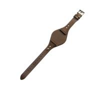 BGFFDSZ Correa de piel de becerro de primera capa compatible con Fossil ES4113 ES3625 ES3616 ES3838 ES4114, serie for mujer, correa de reloj de cuero genuino de 18 mm.(Coffee,18mm Rose-K1)