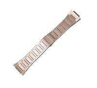 BGFFDSZ Correa de reloj acero inoxidable modificado color roble rústico, compatible con Casio GA-2100, GM2100, GM-110, GA110 y DW5600. Fabricada en metal 316L(Only Rose gold strap)