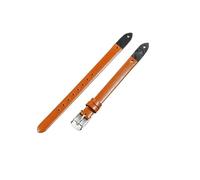 BGFFDSZ Correas de reloj for mujer Fossil ES3745 ES3861 ES4026 ES3862 ES4340 de 8 mm, pulsera pequeña de cuero genuino.(Brown,8mm-Silvery Buckle)